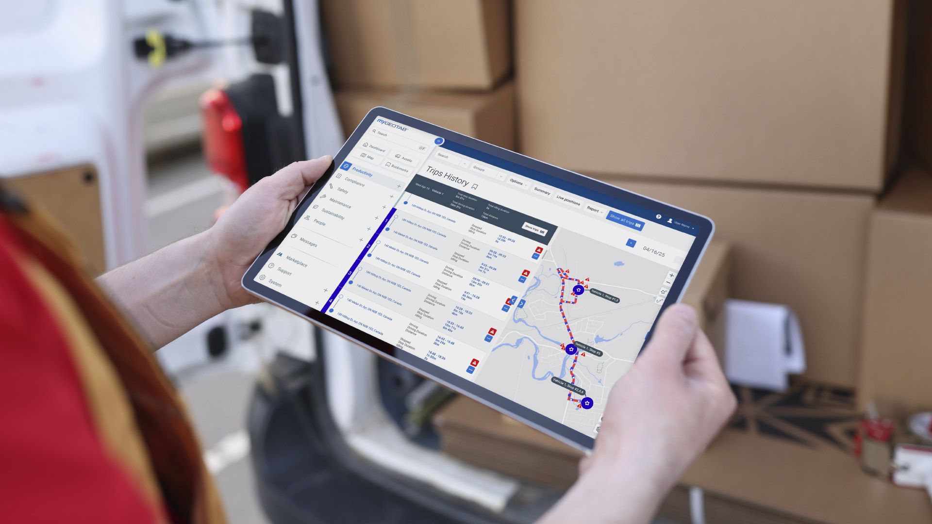 Real-time Fleet Tracking